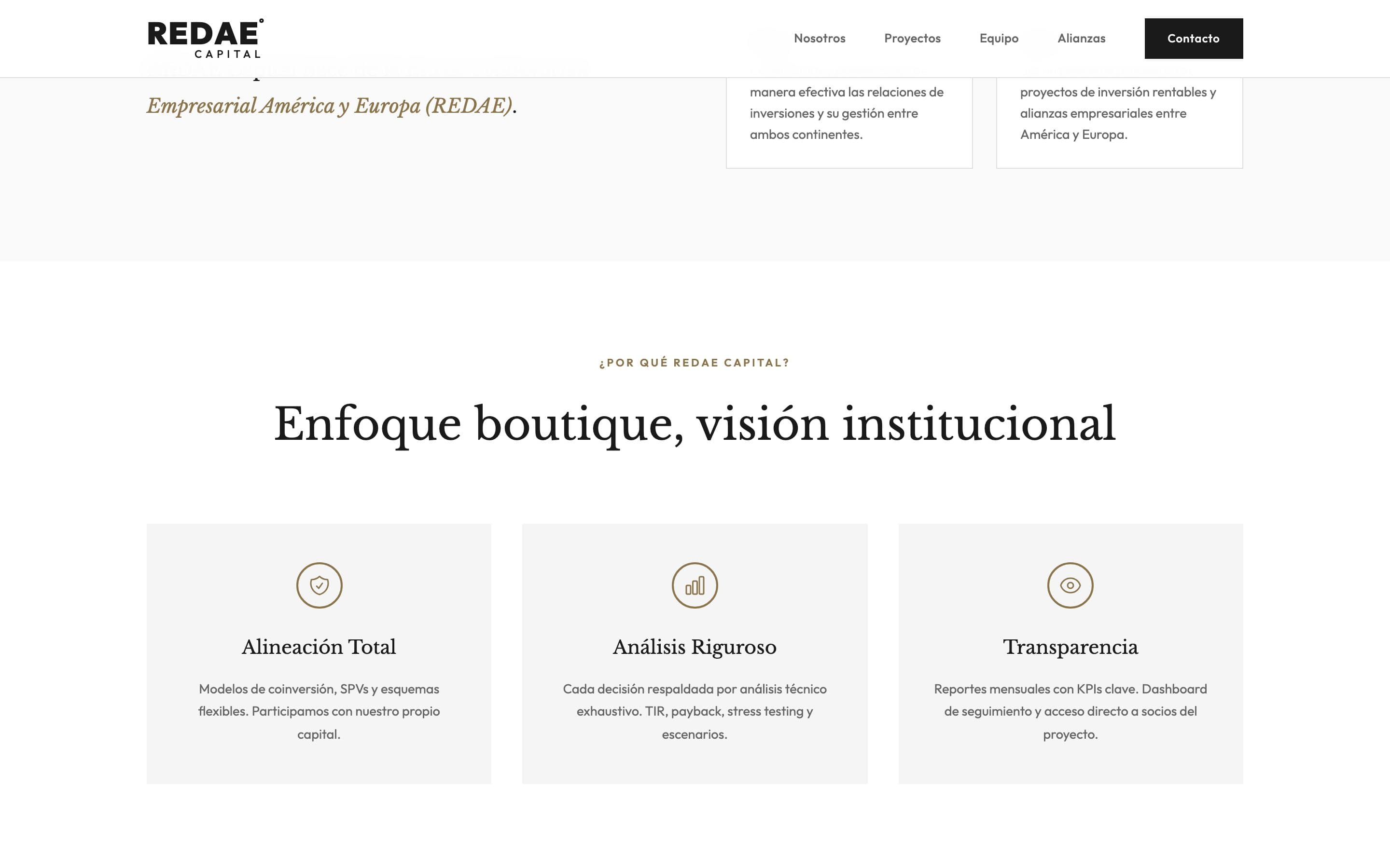REDAE Capital screenshot 2